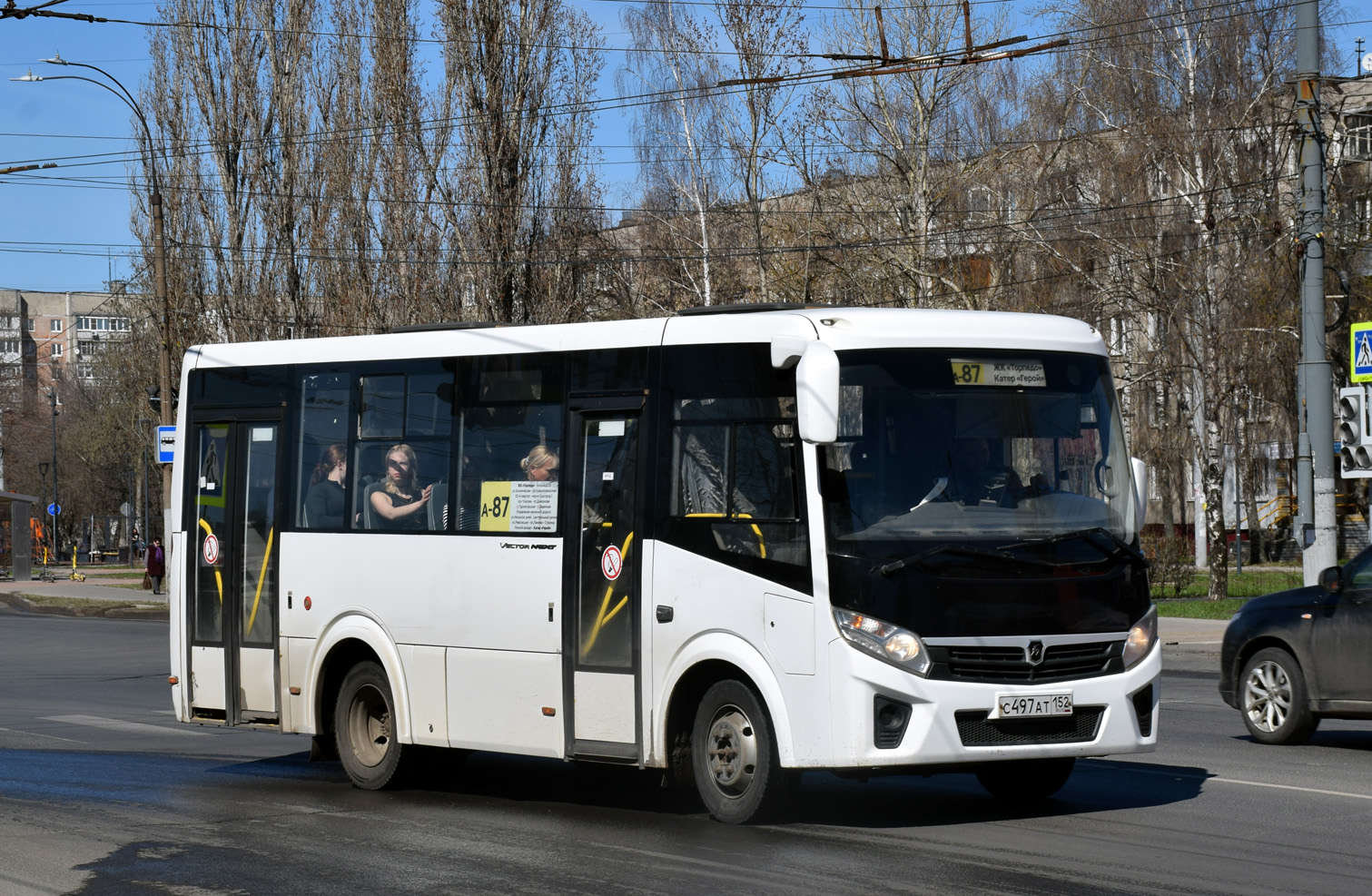 Нижегородская область, ПАЗ-320435-04 "Vector Next" № С 497 АТ 152