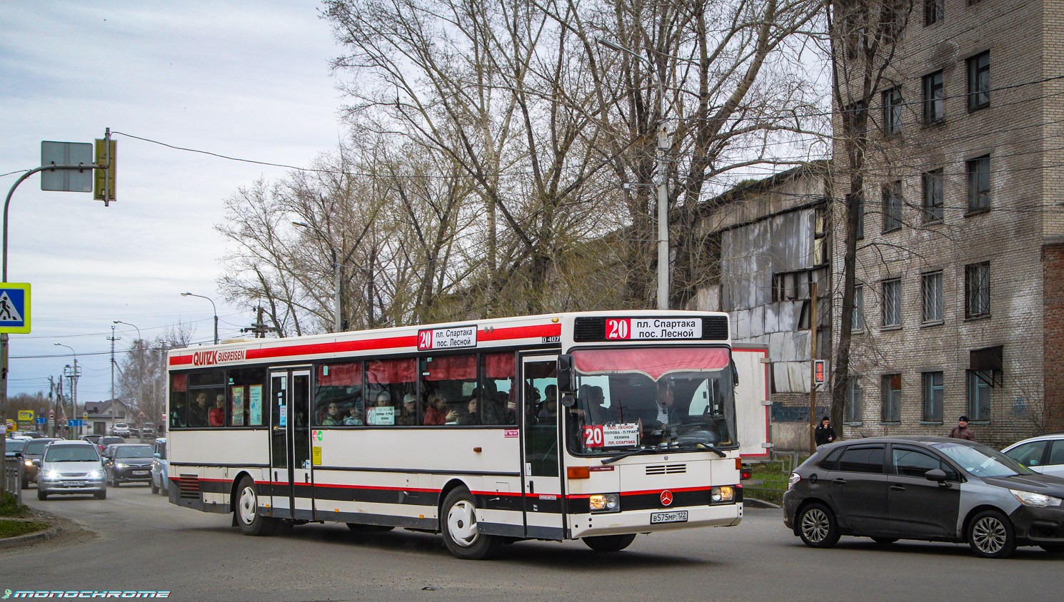 Алтайский край, Mercedes-Benz O407 № В 575 МР 122